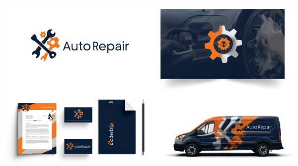 Auto Repair Business Branding Kit