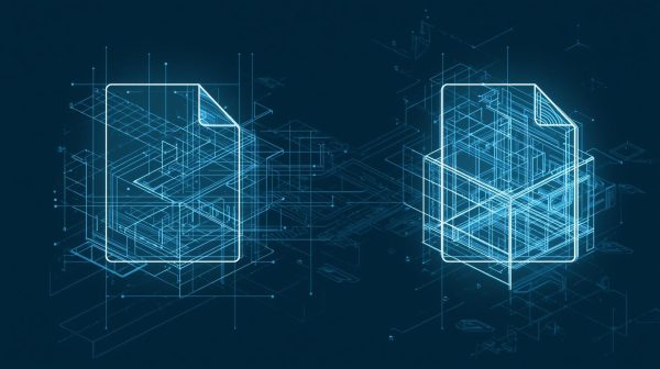 Blueprint Conversion to 3D File Service