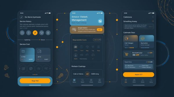 Vehicle Service Management App